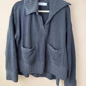 Free People Charcoal Sweater